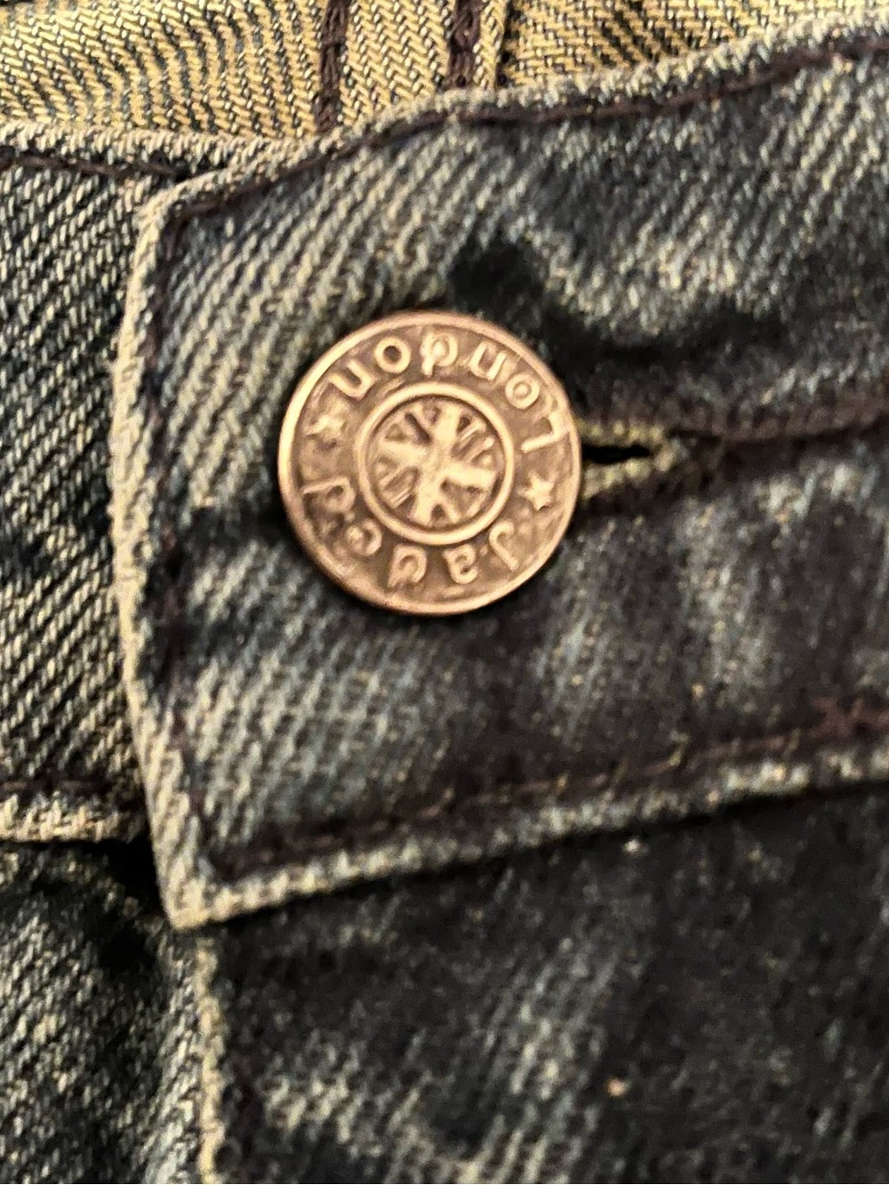 Jaded London Washed Blue Super Wide Leg Relaxed Jeans - Picture 3 of 5